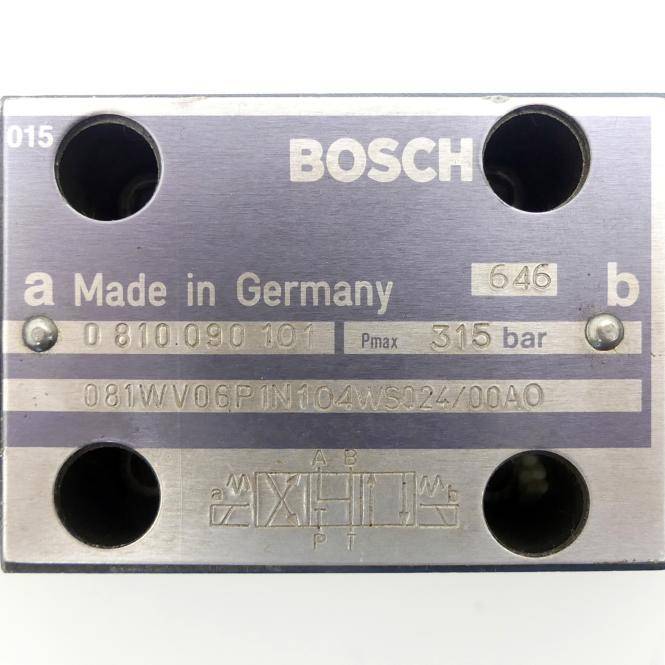 Bosch Vorgesteuertes 4/3-Wegeventil 081WV16P1N342PTWS024/00A0 (0 810 050 068 + 0 810 090 101)