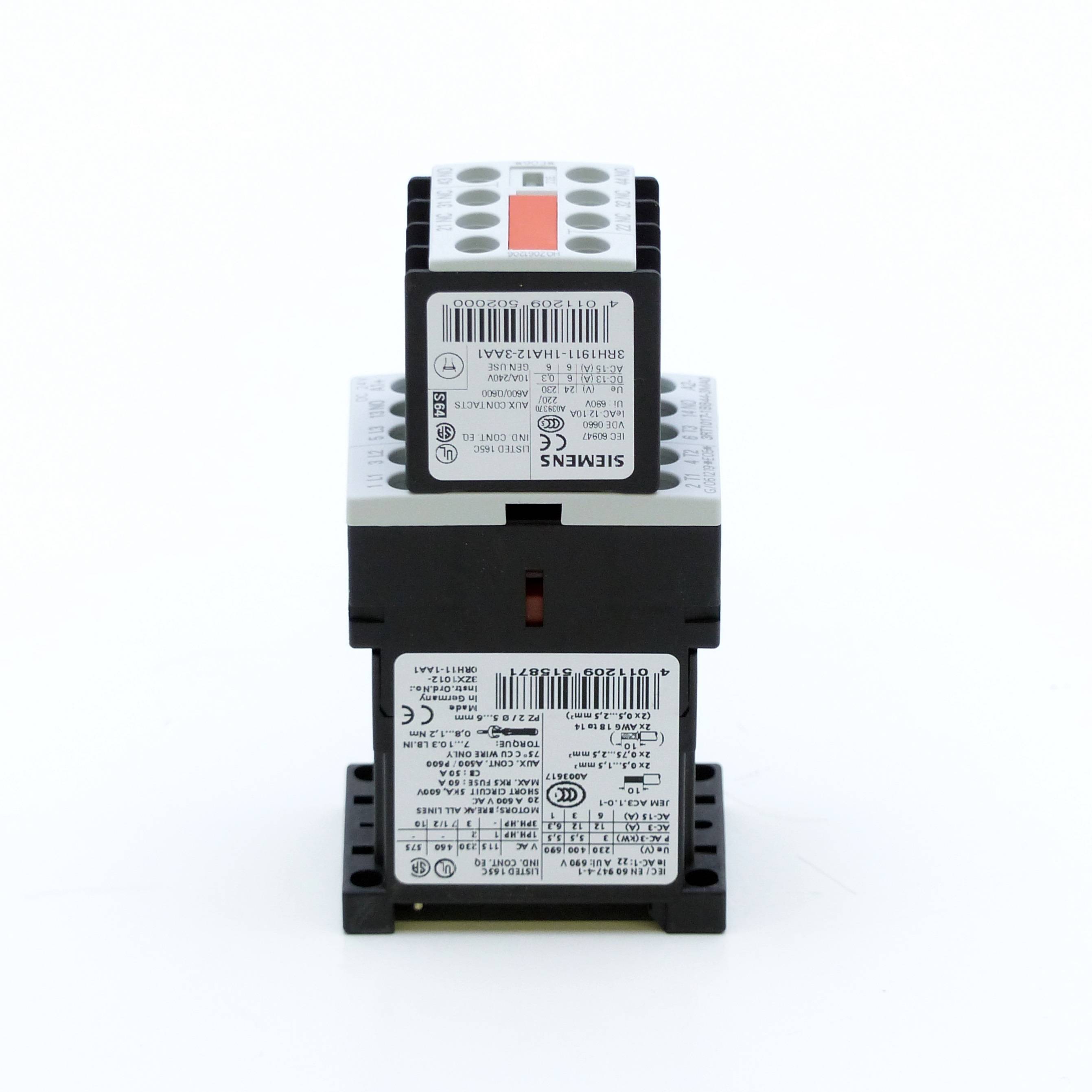 Siemens Schütz (3RT1017-1BB44-3MA0)