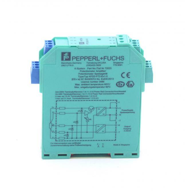PEPPERL+FUCHS Potentiometermessumformer KFD2-PT2-EX1-5 (72023)