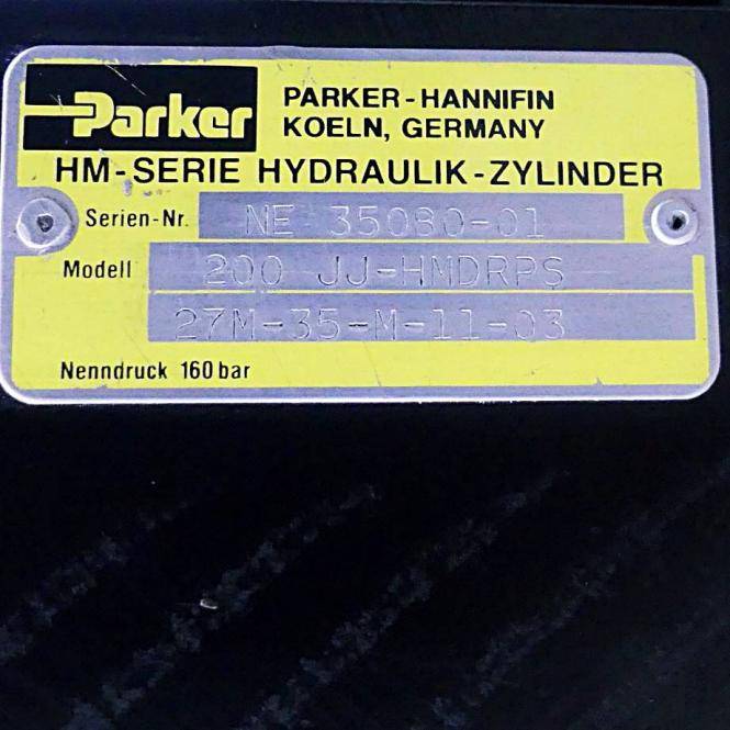 Parker Hydraulikzylinder 200 JJ-HMDRPS (27M-35-M-11-03)