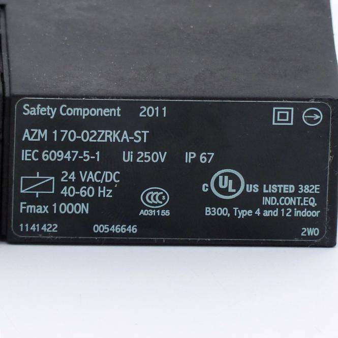 Schmersal Magnet-Sicherheitsschalter IEC 60947-5-1 (AZM 170-02ZRKA-ST)