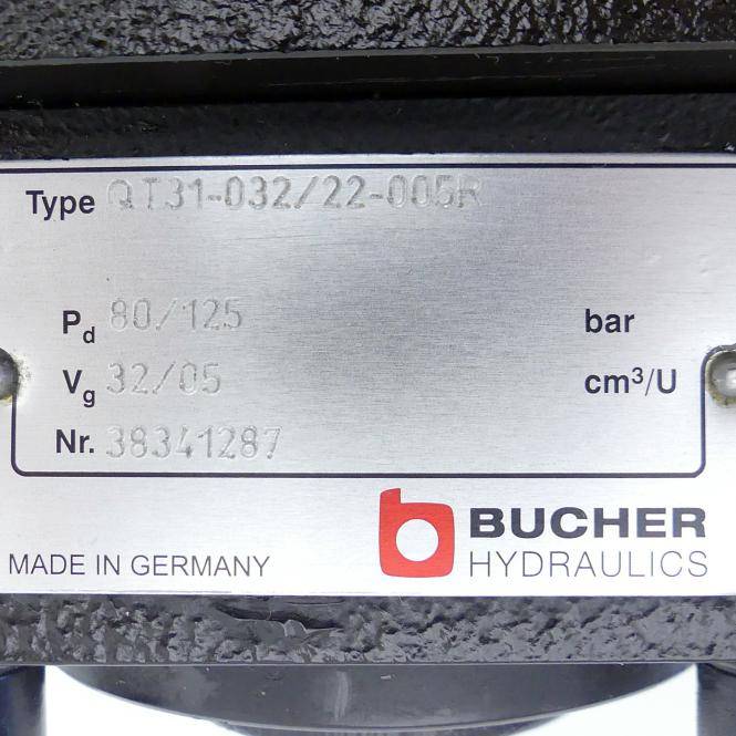 BUCHER HYDRAULICS Hydraulikpumpe QT31-032/22-005R (QT31-032/22-005R)