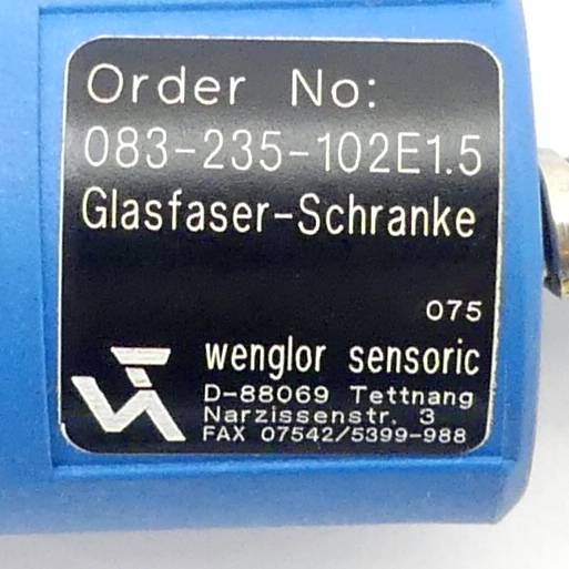 Wenglor Glasfaserlichtleitkabel Schrankenprinzip (083-235-102)