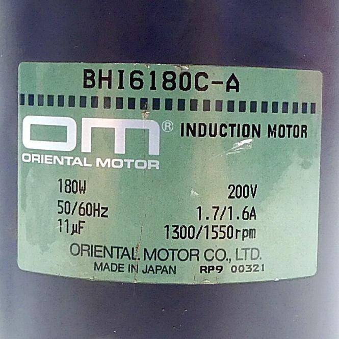 Oriental Motor Induktionsmotor (BHI6180C-A)