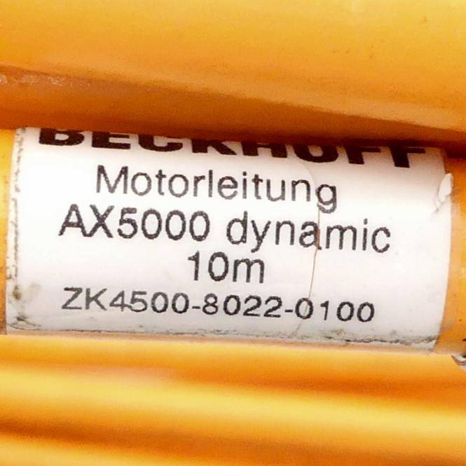 BECKHOFF Motorleitung AX5000 dynamic (ZK4500-8022-0100 6m)
