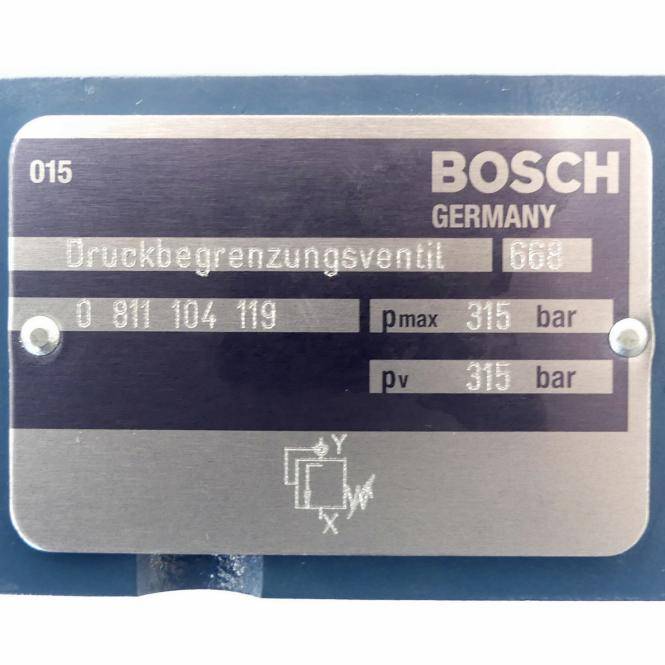 Bosch Druckbegrenzungsventil (0 811 104 119)