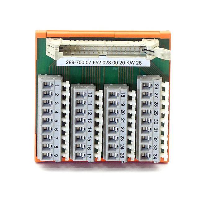 WAGO Übergabemodul (289-700 07 652 023 00 20)