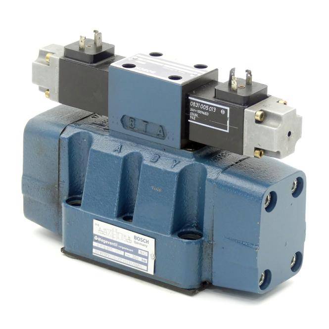 Bosch Vorgesteuertes 4/3-Wegeventil 081WV16P1N304XYWS024/00A0 (0 810 050 053 + 0 810 090 101)