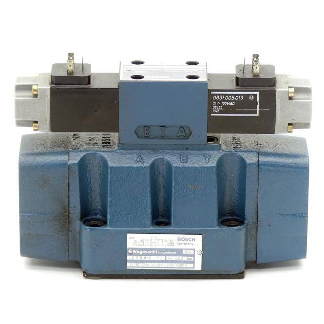 Bosch Vorgesteuertes 4/3-Wegeventil 081WV16P1N304XYWS024/00A0 (0 810 050 053 + 0 810 090 101)