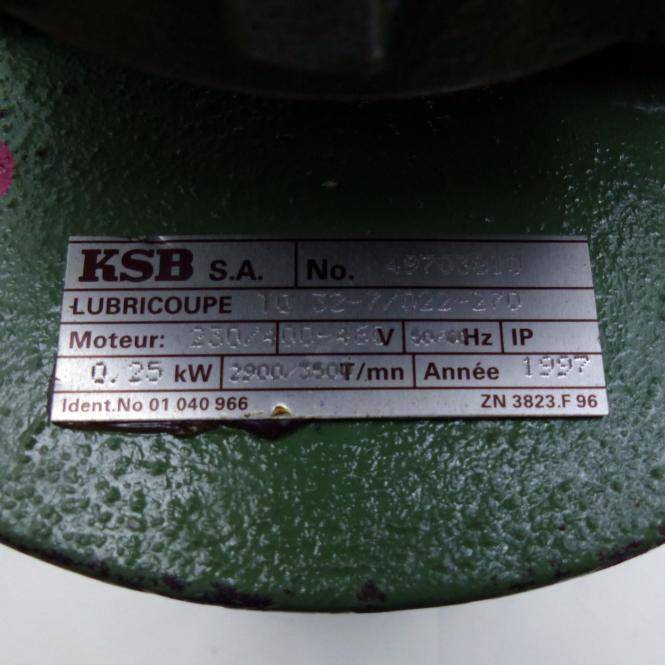 KSB Tauchpumpe (TO 32-7/022-270)