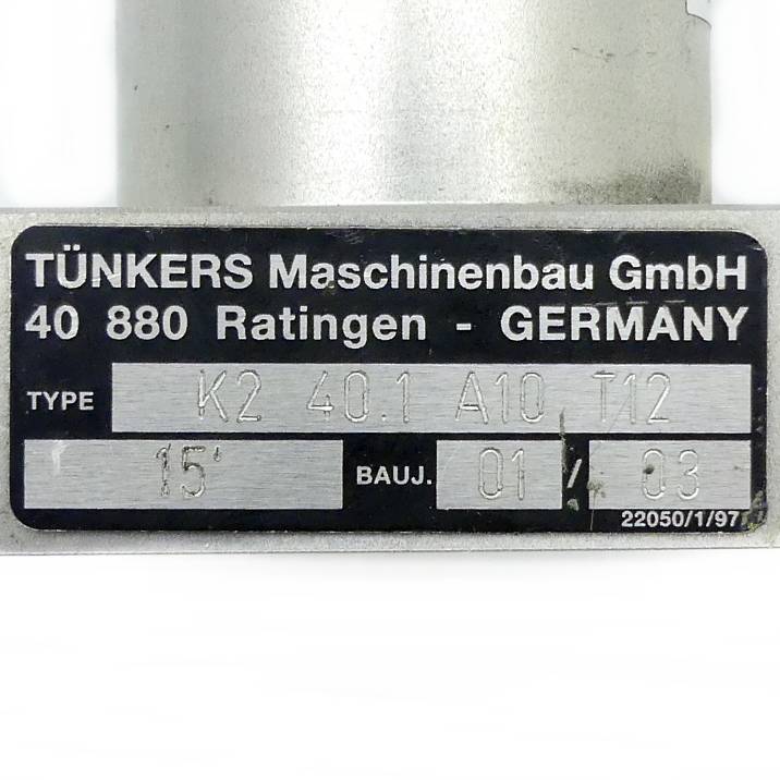 Tünkers Pneumatikspanner 15° (K2 40.1 A10 T12 )