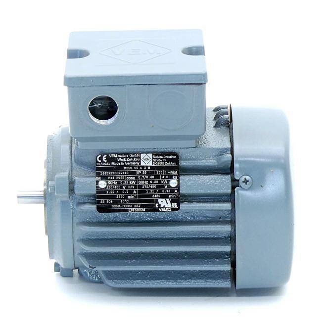 VEM motors Drehstrommotor K25R 56 G 2 H (K25R 56 G 2 H)