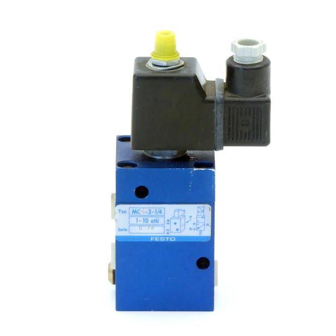 FESTO Magnetventil mit Spule (MC-3-1/4)