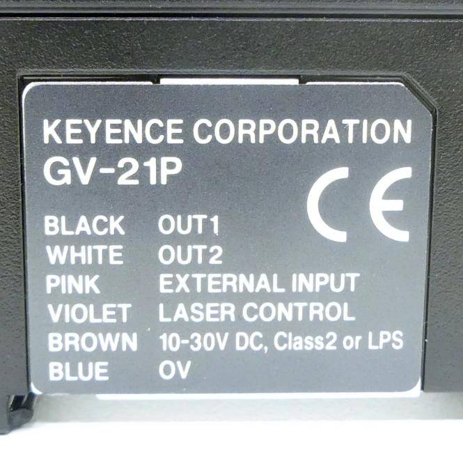Keyence Digitaler Laser Sensor (GV-21P)