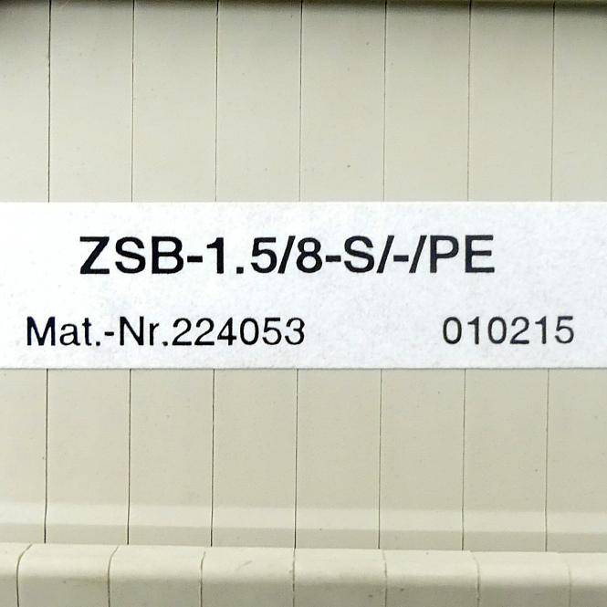 Moeller Anschlussblock ZSB-1.5/8-S/-/PE (224053)