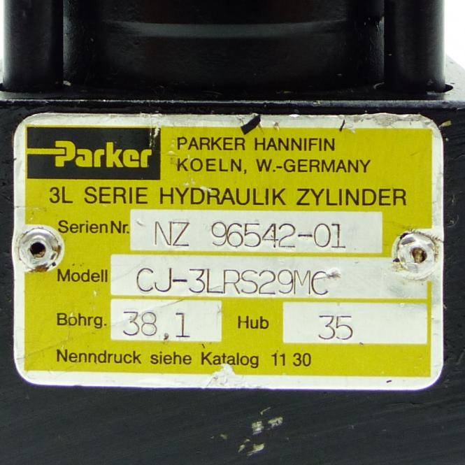 Parker Hydraulikzylinder NZ 96542-01 (CJ-3LRS29MC)