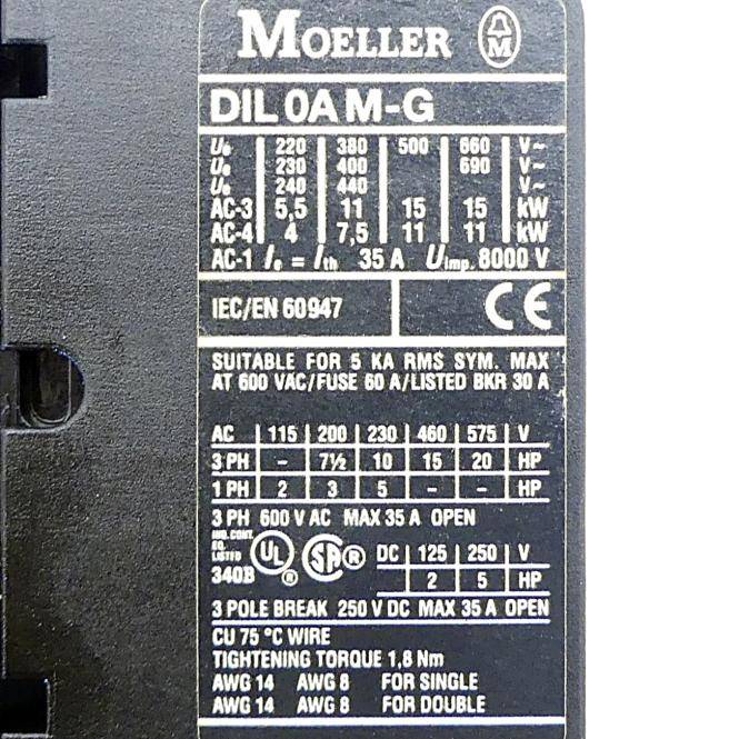 Moeller Leistungsschütz (DIL0AM-G)