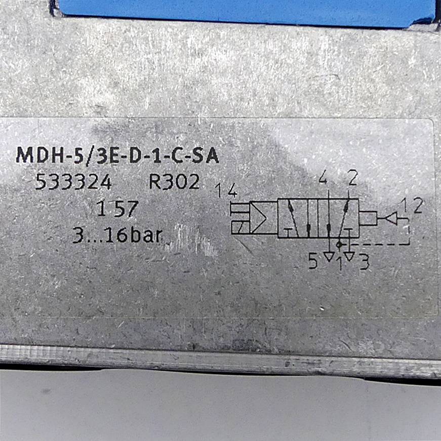 FESTO Magnetventil MDH-5/3E-D-1-C-SA (533324)