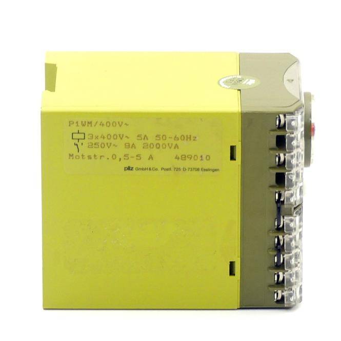 Pilz Wirkleistungsmesser 489010 (P1WM/400V)
