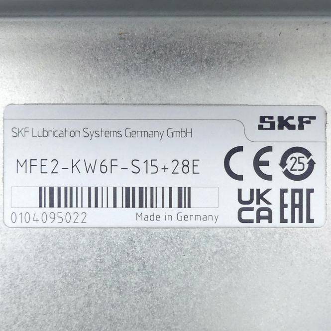 SKF Zahnradpumpenaggregat (MFE2-KW6F-S15+28E)