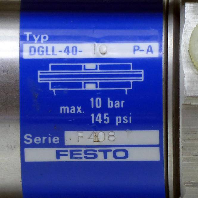 FESTO Kompaktzylinder 40 x 10 F408 (DGLL-40-10-P-A)