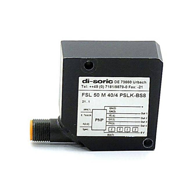 di-soric Sensor FSL 50 M 40/4 PSLK-BS8 (FSL 50 M 40/4 PSLK-BS8)