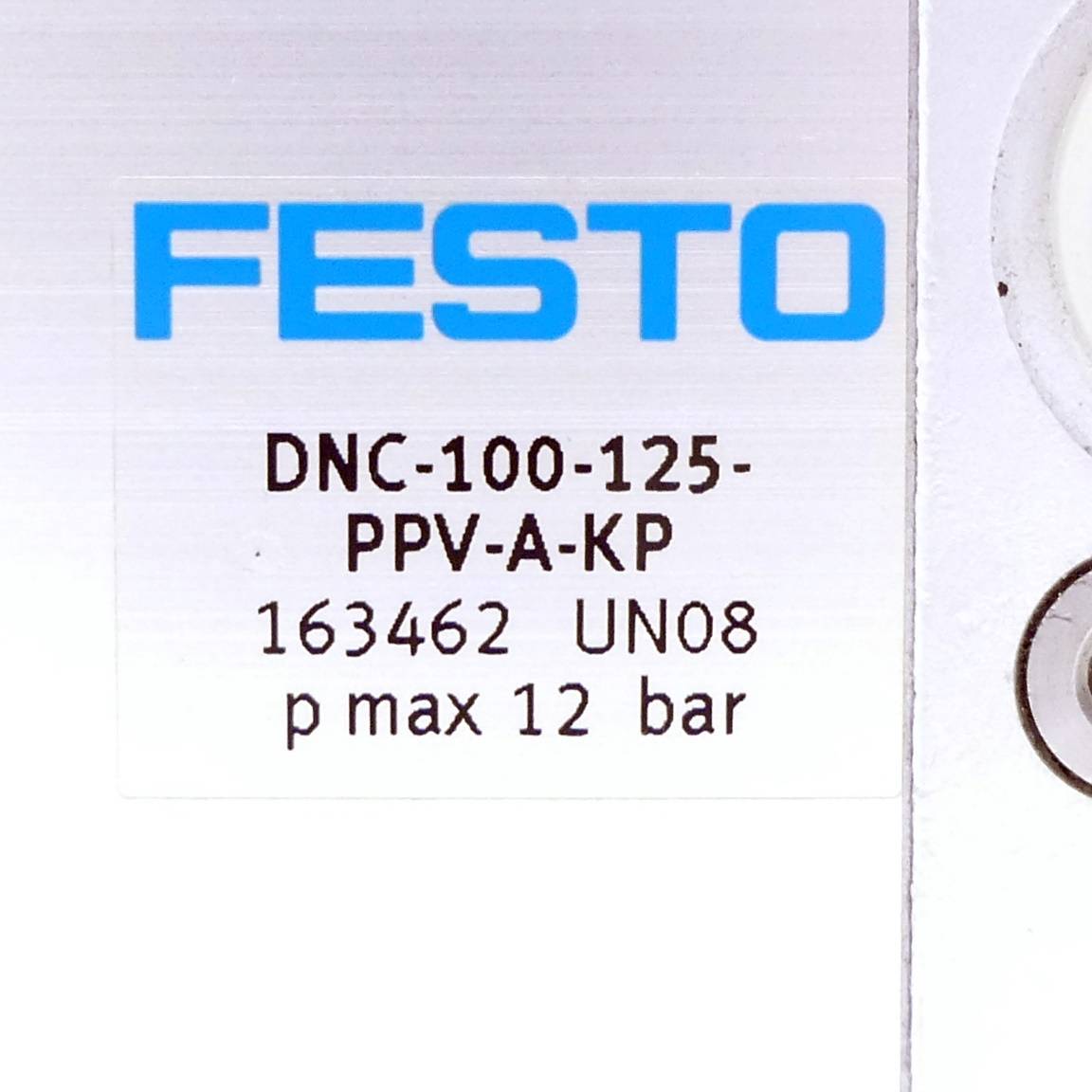 FESTO Pneumatikzylinder DNC-100-125-PPV-A-KP (163462)