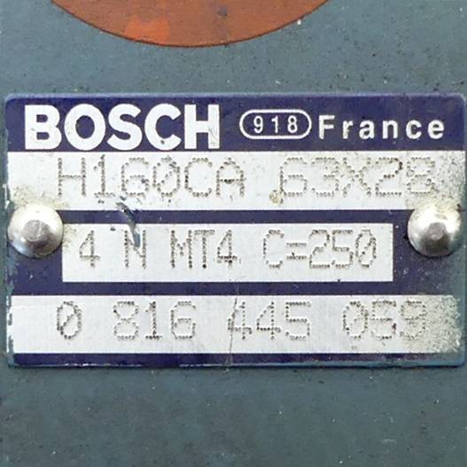 Bosch Hydraulikzylinder H160CA 63x28 (0 816 445 059)