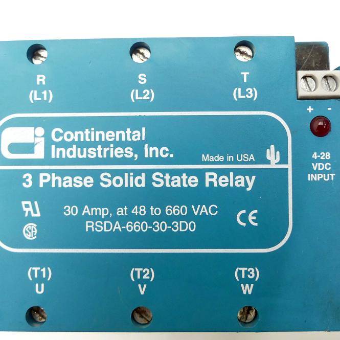 CONTINENTAL 3-Phasen-Halbleiterrelais (RSDA-660-30-3D0)