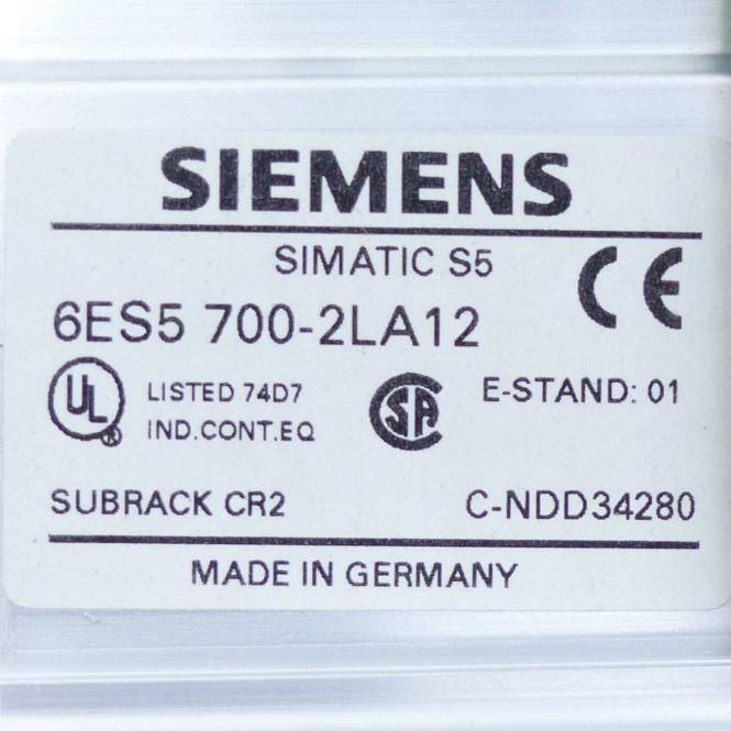 Siemens Baugruppenträger (6ES5 700-2LA12)