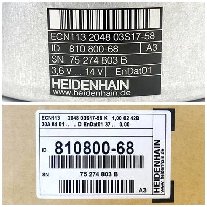 HEIDENHAIN Drehgeber ECN113 2048 03S17-58 (810800-68)