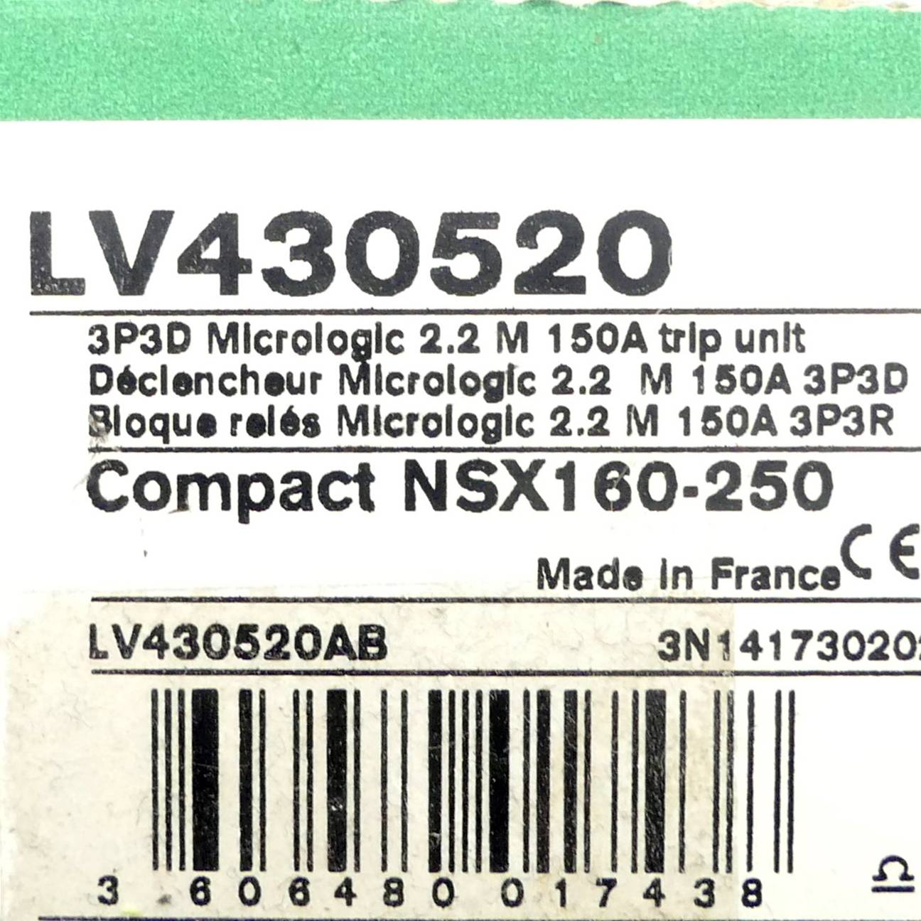 Schneider Electric Kompaktleistungsschalter (LV4300520)