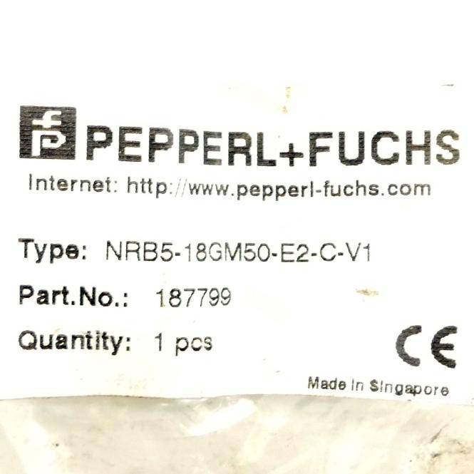 PEPPERL+FUCHS Induktiver Sensor NRB5-18GM50-E2-C-V1 (187799)