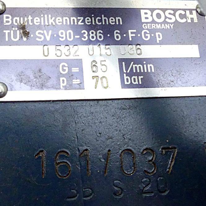 Bosch Absperrblock mit Hydraulikspeicher (0 532 015 036)
