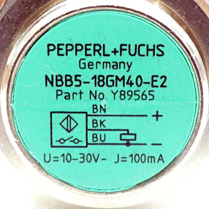 PEPPERL+FUCHS Induktiver Sensor NBB5-18GM40-E2 (Y89565)