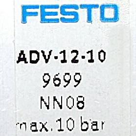 FESTO Kurzhubzylinder ADV-12-10 (9699)