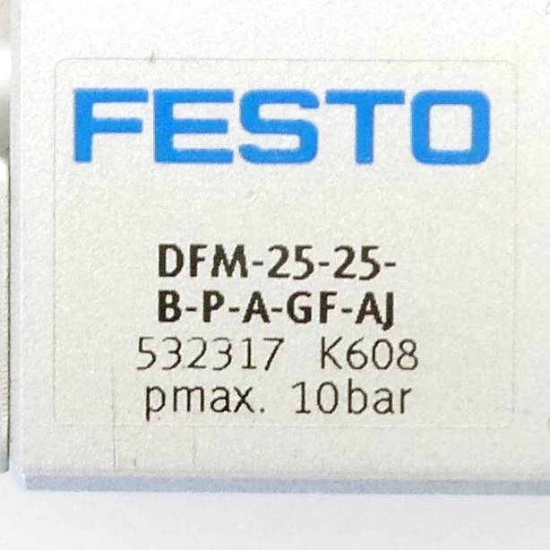 FESTO Führungszylinder DFM-25-25-B-P-A-GF-AJ (532317)