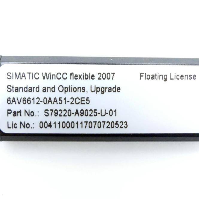 Siemens Simatic WinCC flexible 2007 Standard and Options Upgrade Floating License (6AV6612-0AA51-2CE5)