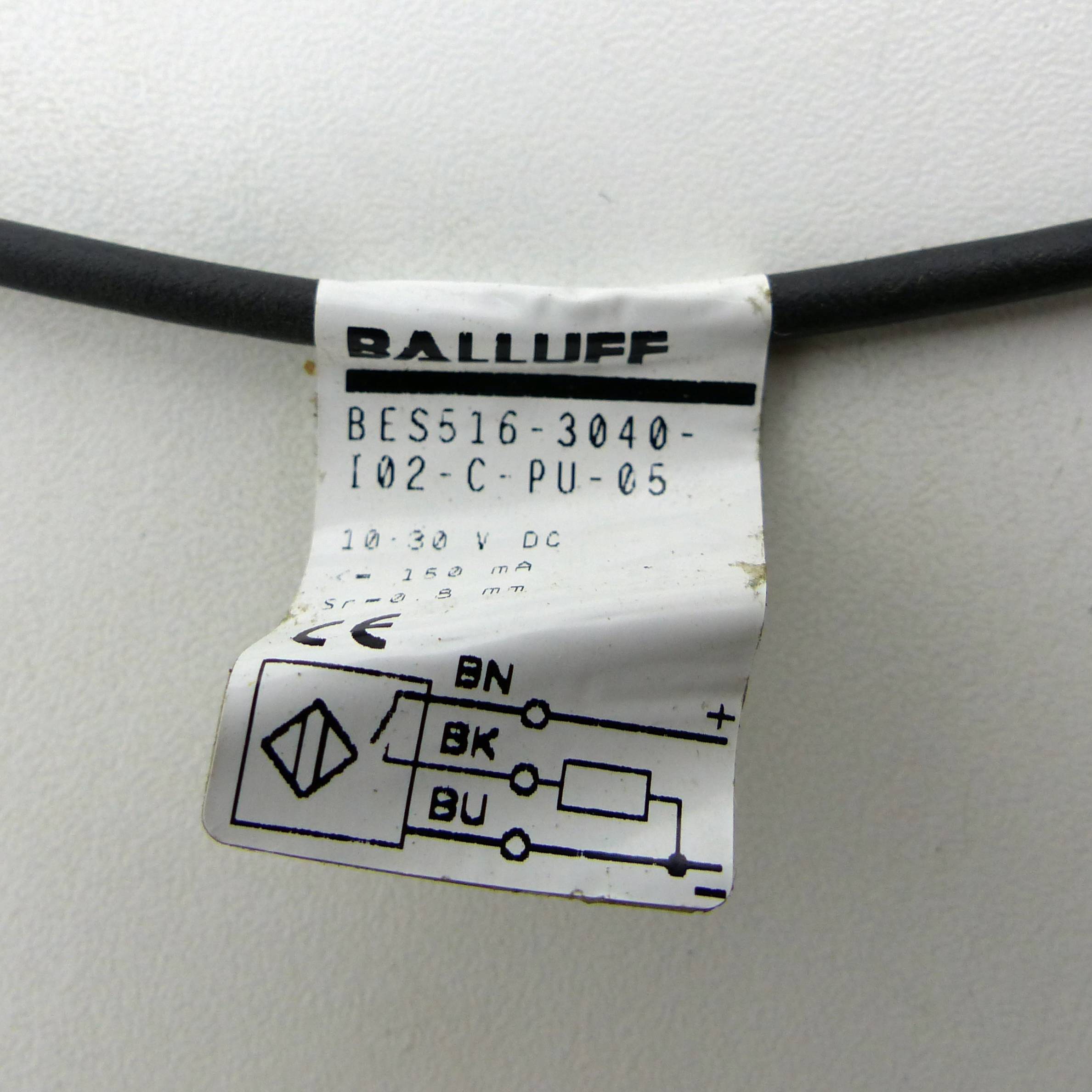 BALLUFF Sensor Induktiv BES 516-3040-I02-C-PU-02 (BES 516-3040-I02-C-PU-02)