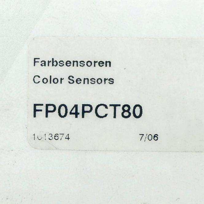 Wenglor Farbsensor FP04PCT80 (FP04PCT80)