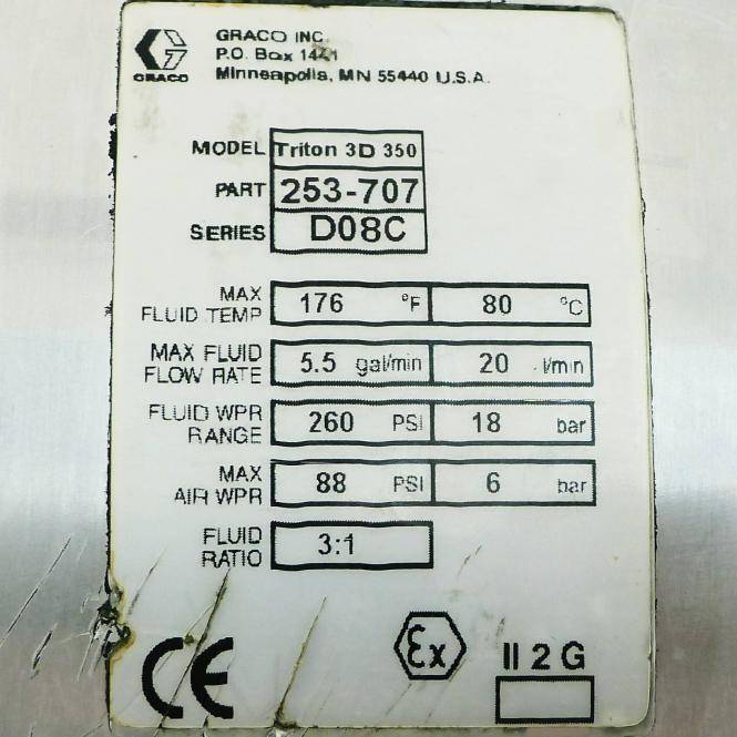 GRACO Membranpumpe Triton 3D 350 (253_707)