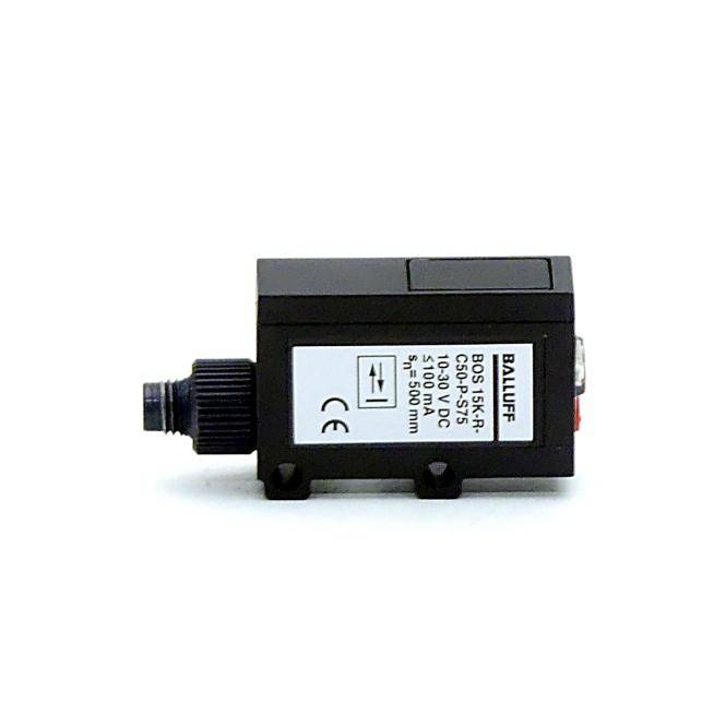 BALLUFF Kubisch Optischer Sensor, Reflektierend BOS 5K (BOS 15K-R-C50-P-S75)
