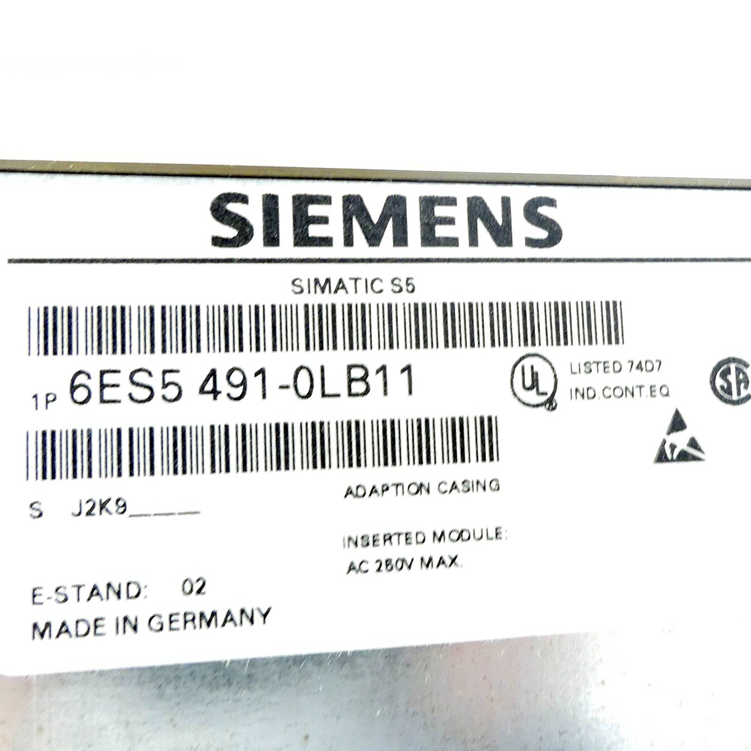 Siemens Simatic S5 (6ES5 491-OLB11)