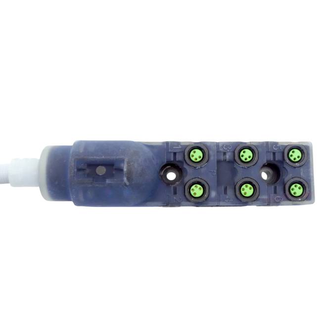 Murrelektronik Exact8, 6xM8, 4-pol., Ltg.fest (8000-86110-3860300)