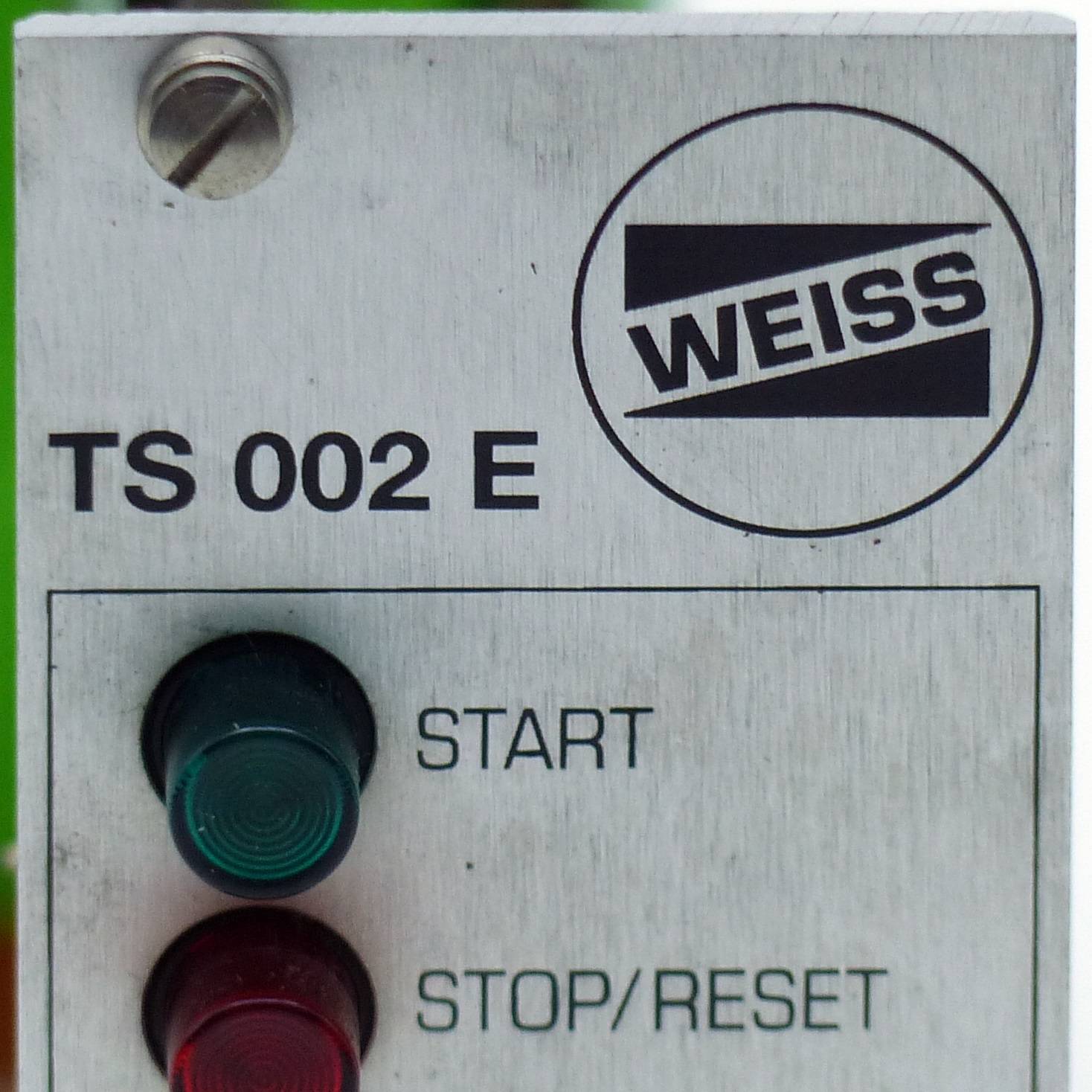 WEISS Steuerkarte (TS 002 E)