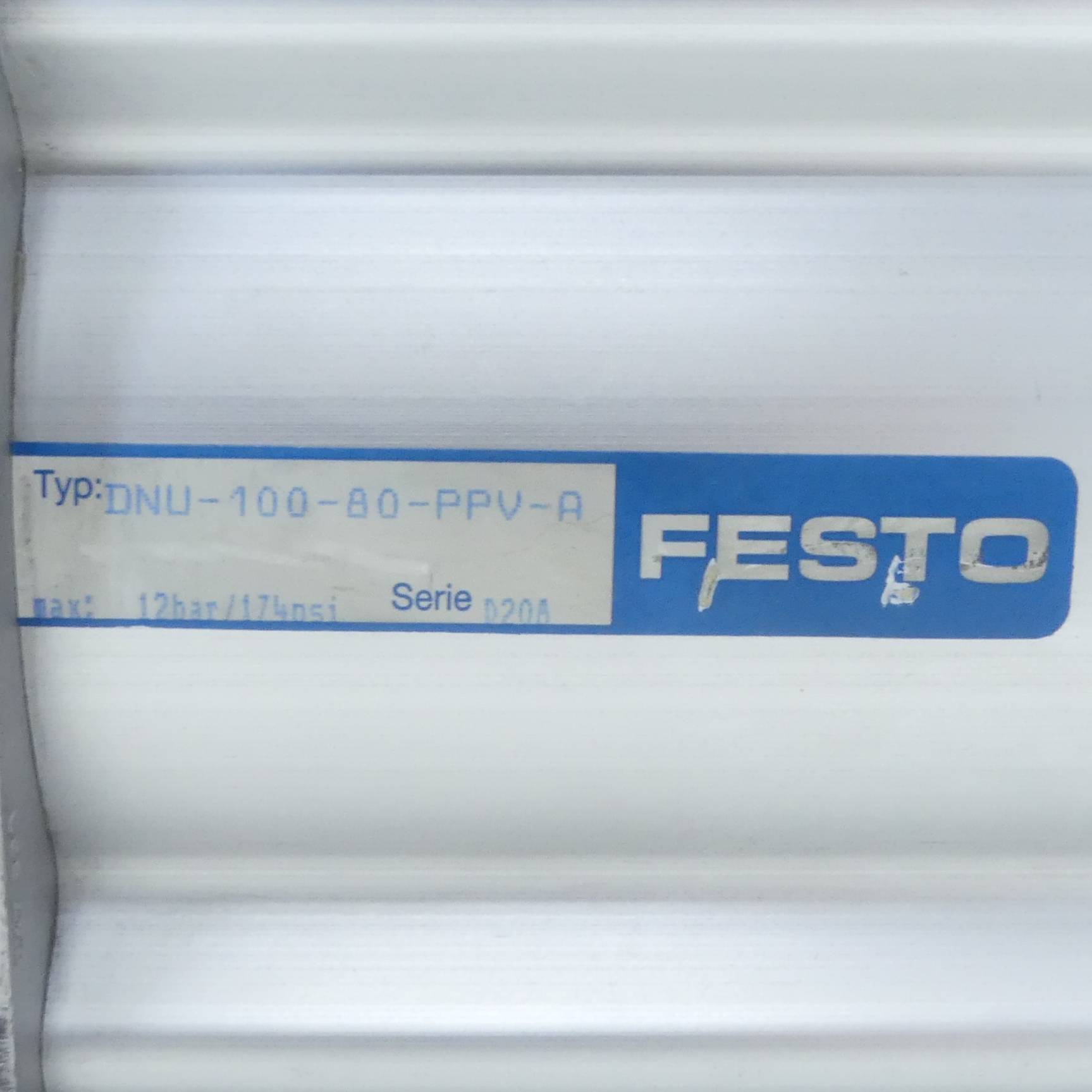 FESTO Pneumatikzylinder DNU-100-80-PPV-A (DNU-100-80-PPV-A )