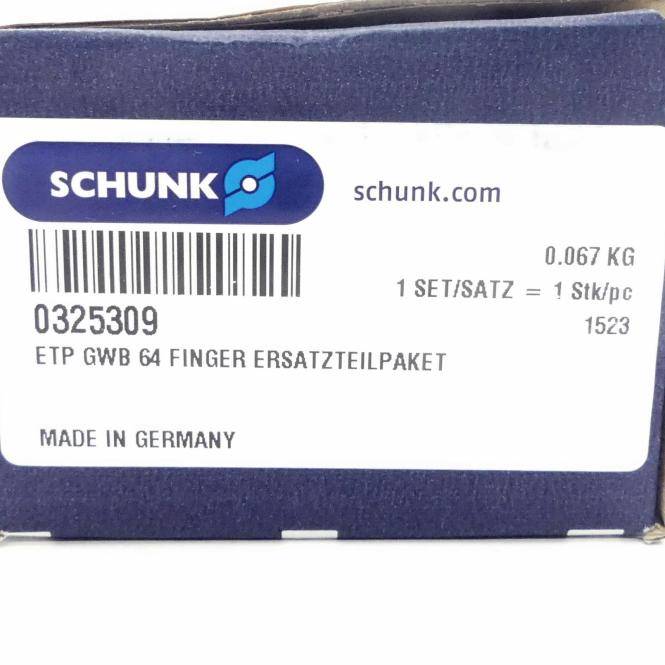 SCHUNK Ersatzteilpaket ETP GWB 64 Finger (0325309)