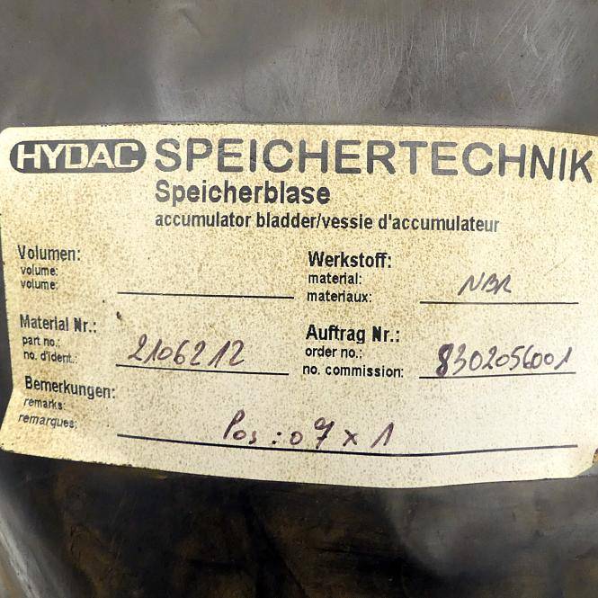 HYDAC Speicherblase (2106212)