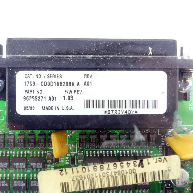 Allen-Bradley Platine 1799-CD0D16B20BK (96355721 A01)