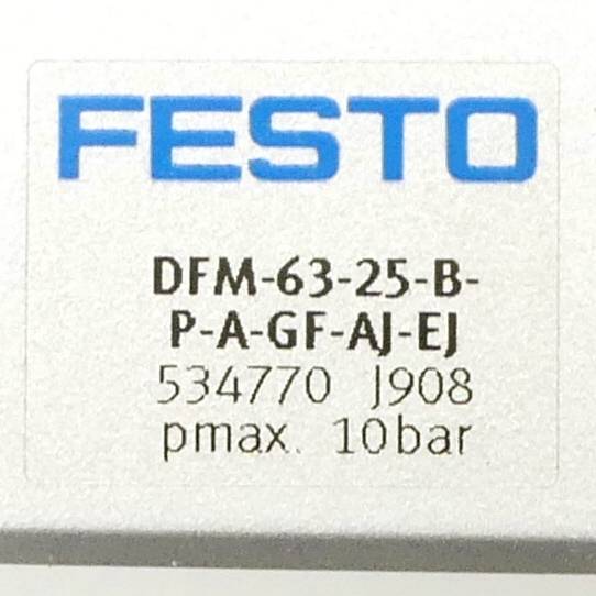 FESTO Führungszylinder DFM-63-25-B-P-A-GF-AJ-EJ (534770)